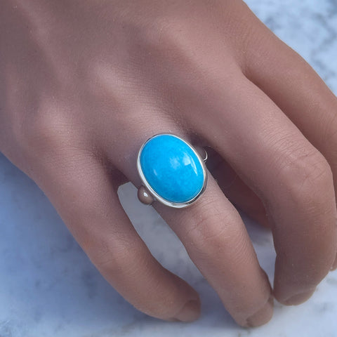 Sleeping Beauty Turquoise Ring