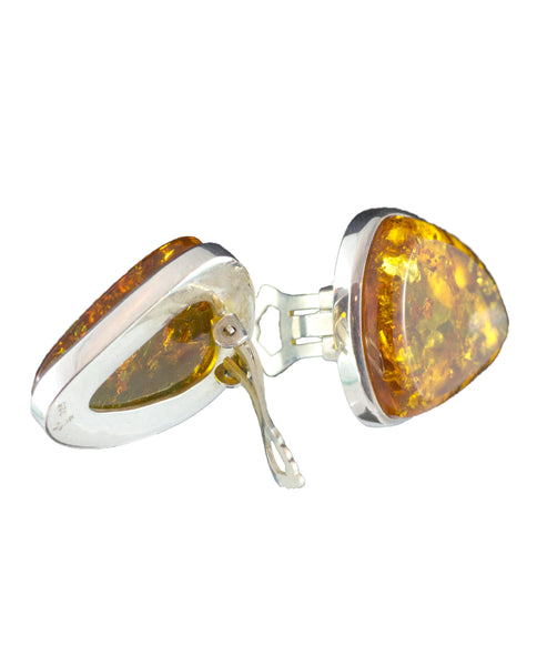 Honey Amber Earring