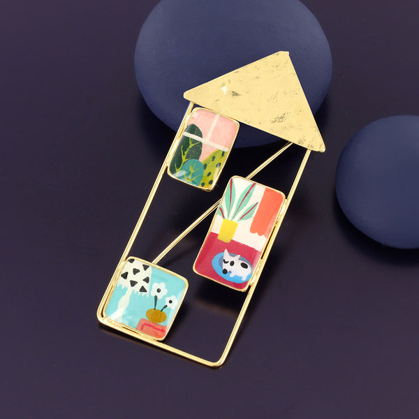 Taratata 'Curieuse' Brooch
