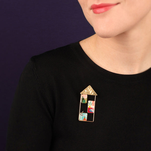 Taratata 'Curieuse' Brooch