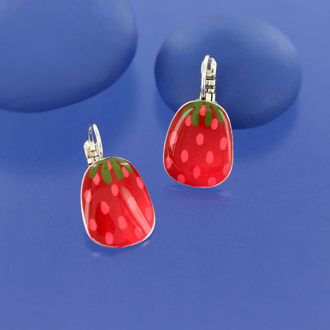 Taratata 'De Dulice' Strawberry Earrings
