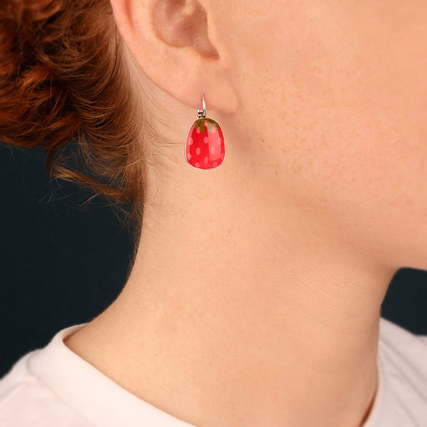 Taratata 'De Dulice' Strawberry Earrings