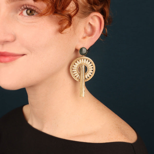 Taratata Gold Drop Earrings