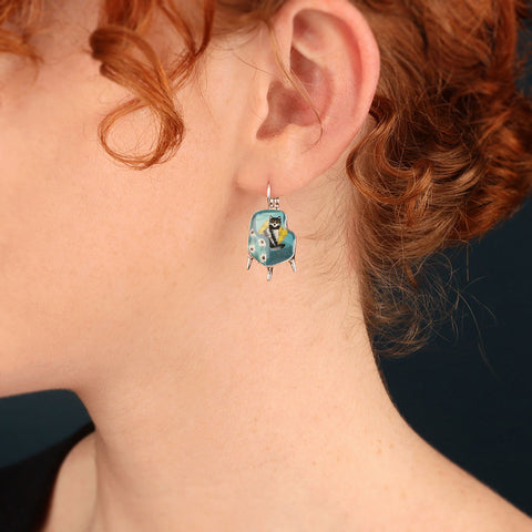 Taratata 'Chat Endormi' Earrings