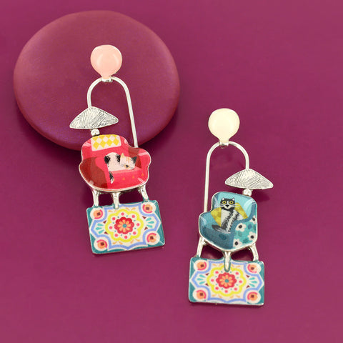 Taratata 'Chat Endormi' Earrings