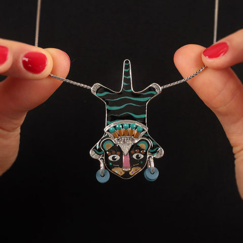 Taratata Pacha Cat Necklace