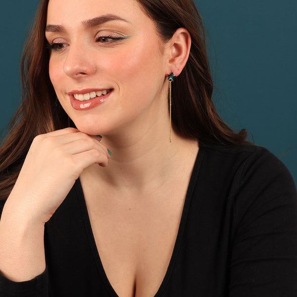 Taratata Star Earrings - Clair De Lune
