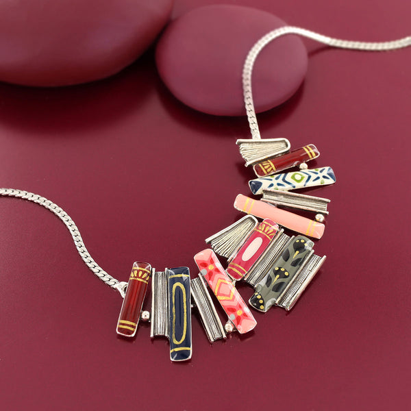 Taratata 'Romans' Books Necklace