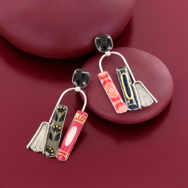 Taratata 'Romans' Books Earrings