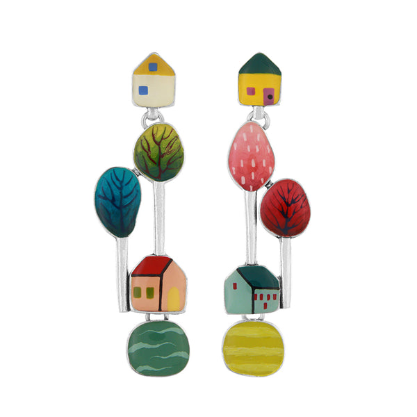 Taratata 'Mon Petit Village' Earrings
