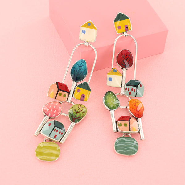 Taratata 'Mon Petit Village' Earrings