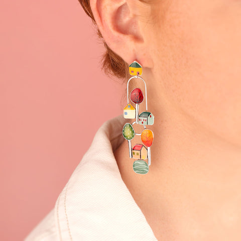 Taratata 'Mon Petit Village' Earrings