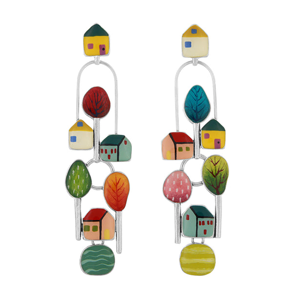 Taratata 'Mon Petit Village' Earrings