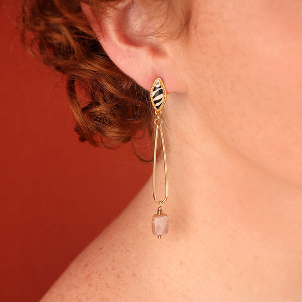 Taratata Zebra Earrings