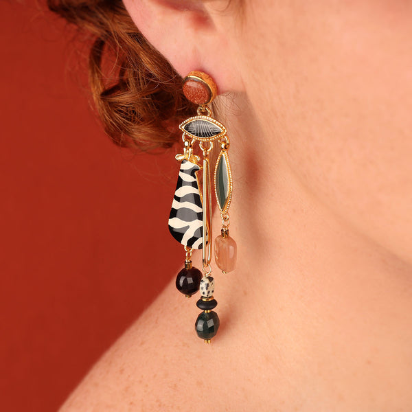 Taratata 'Zebra' Earrings