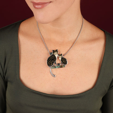Taratata 'Tabby' Cat Necklace