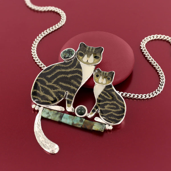 Taratata 'Tabby' Cat Necklace