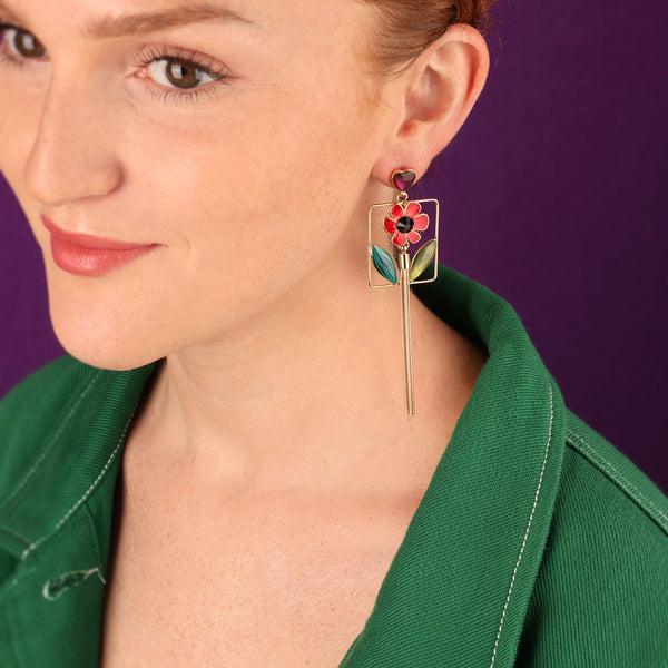 Taratata 'Frida' Floral Earrings