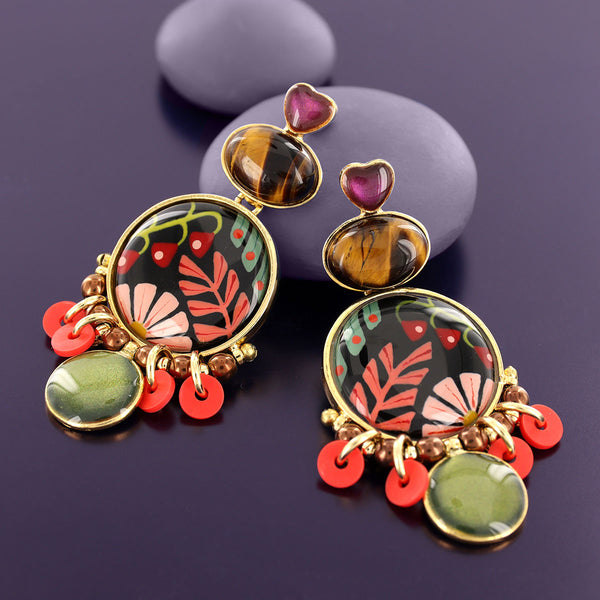 Taratata 'Frida' Floral Earrings