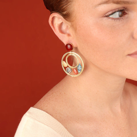 Taratata 'Antique' Grecian Earrings