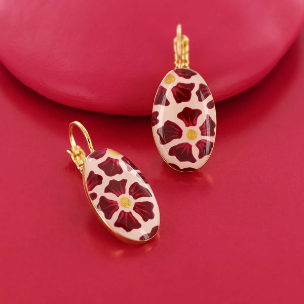 Taratata 'Magnolia' Floral Earrings