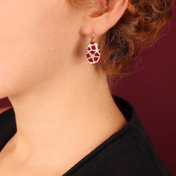 Taratata 'Magnolia' Floral Earrings