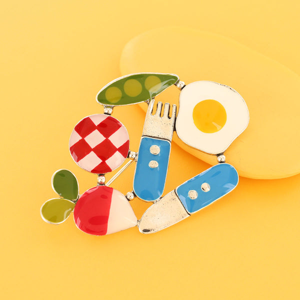 Taratata 'Dinette' Brooch