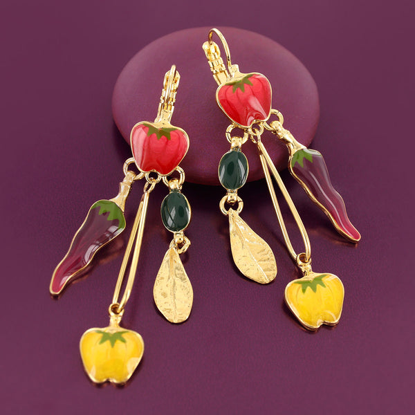 Taratata 'Paprika' Chilli Pepper Earrings