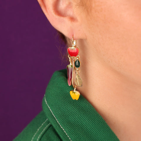 Taratata 'Paprika' Chilli Pepper Earrings