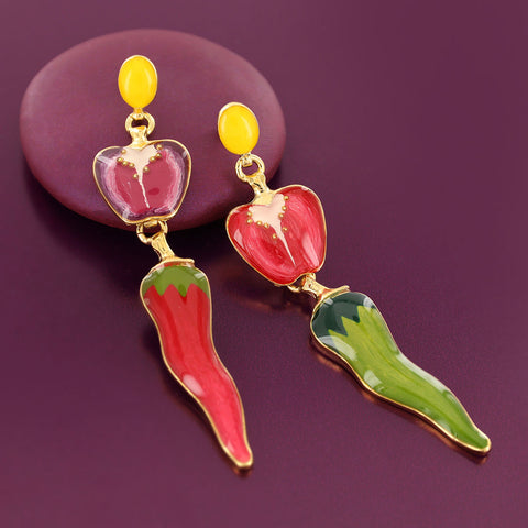 Taratata 'Paprika' Chilli Earrings