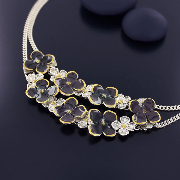 Taratata Hortensia Flower Necklace