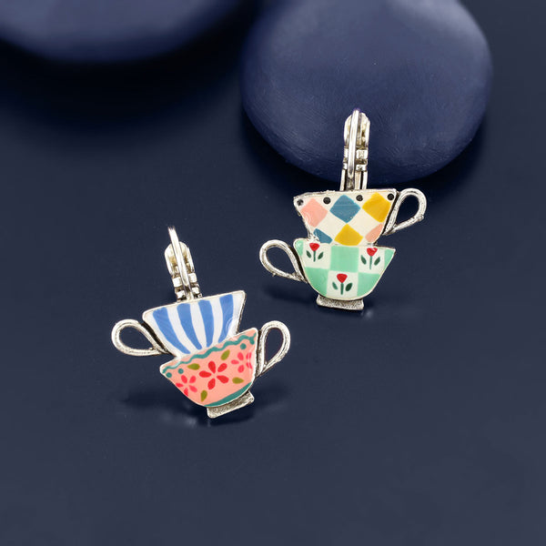 Taratata 'Chicoree' Teacup Earrings