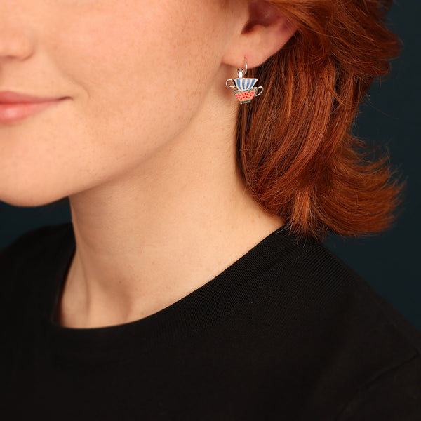Taratata 'Chicoree' Teacup Earrings