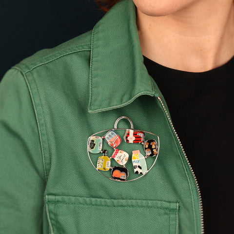 Taratata 'Nourriture' Brooch