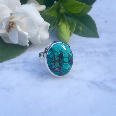 Turquoise Oval Ring