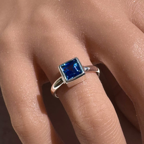 Kyanite Bezel Set Ring