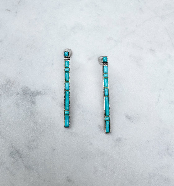 Arizone Turquoise Drop Earrings