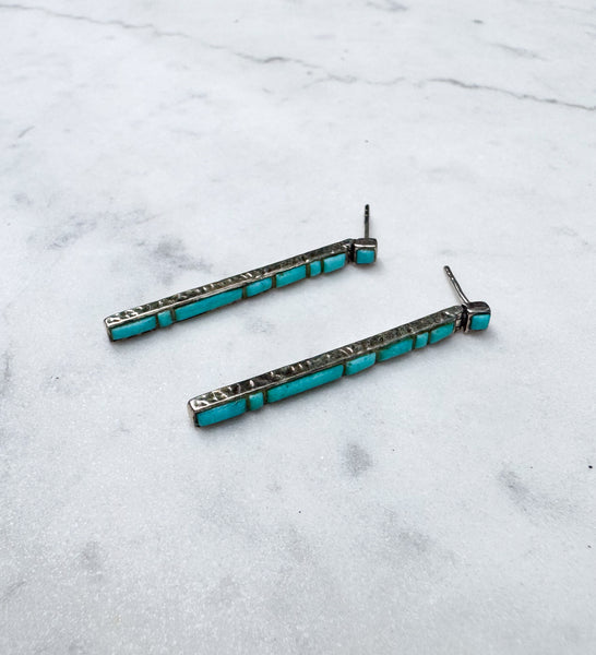 Arizone Turquoise Drop Earrings