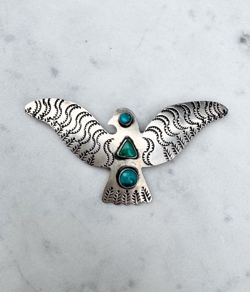 Antique Eagle Brooch