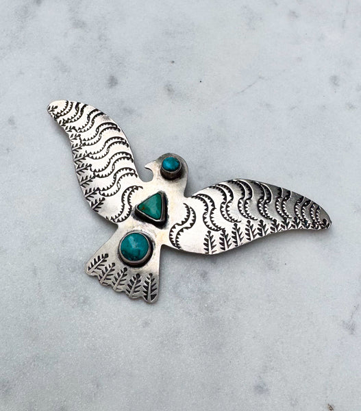 Antique Eagle Brooch