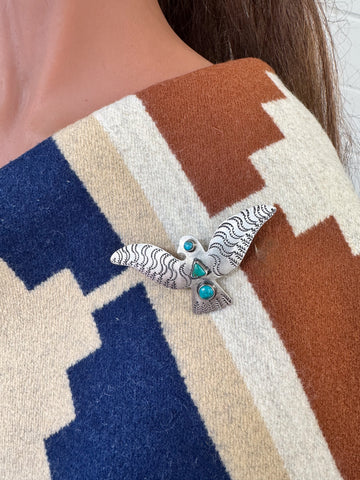 Antique Eagle Brooch