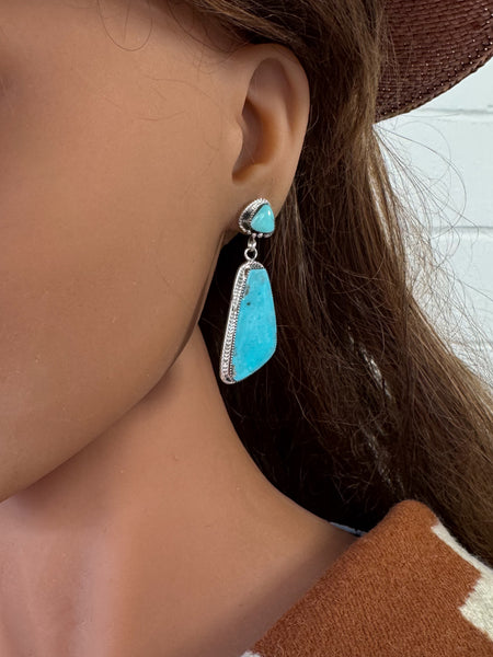 Native American Turquoise Earrings