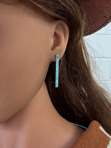 Arizone Turquoise Drop Earrings