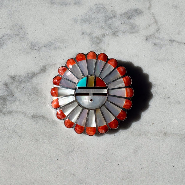 Zuni Sun God Brooch/Pendant