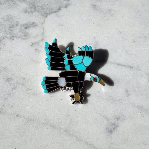 Zuni Eagle Pendant/Brooch