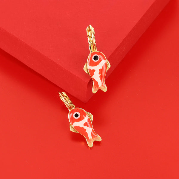 Taratata 'Gold Fish' Earrings
