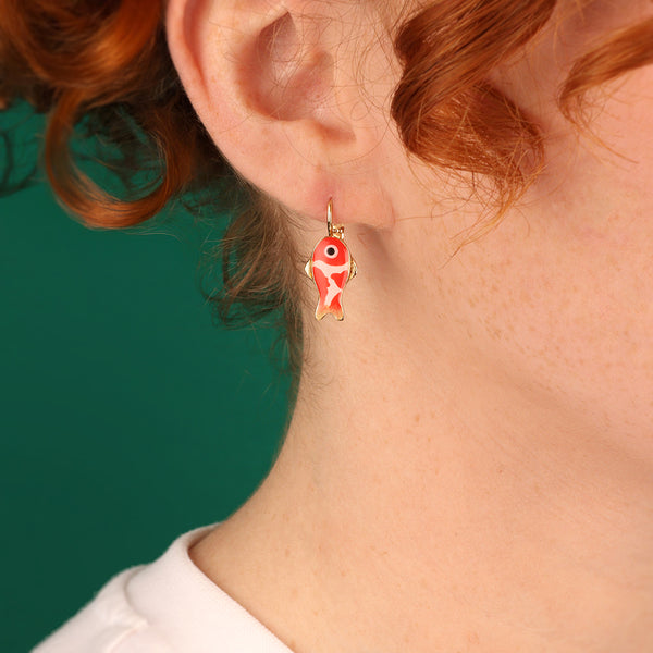 Taratata 'Gold Fish' Earrings