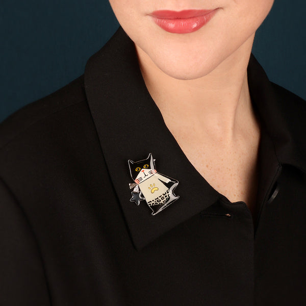 Taratata Super Cat! Brooch