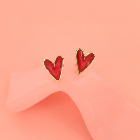 Taratata Heart Stud Earrings