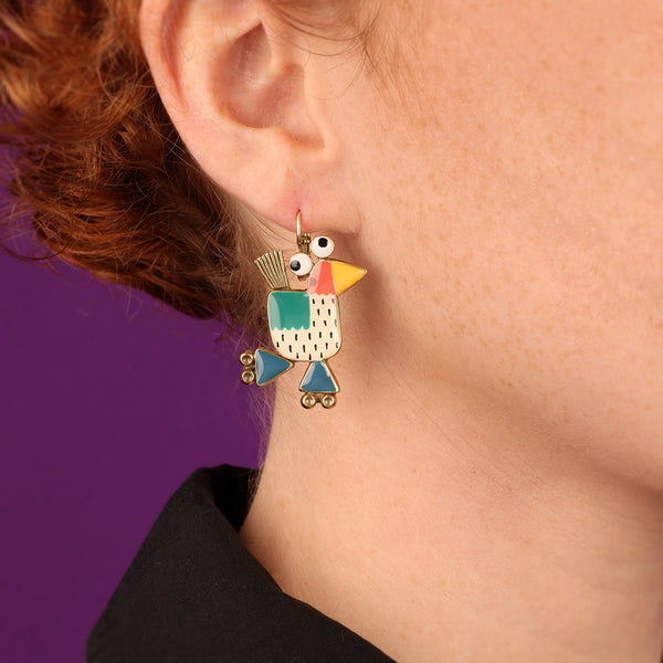 Taratata 'Roule me Poule' Earrings